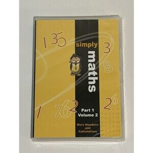 Simply Maths Part 1 Vol 2 DVD Simply Maths Study Program Brand New/Sealed 2007